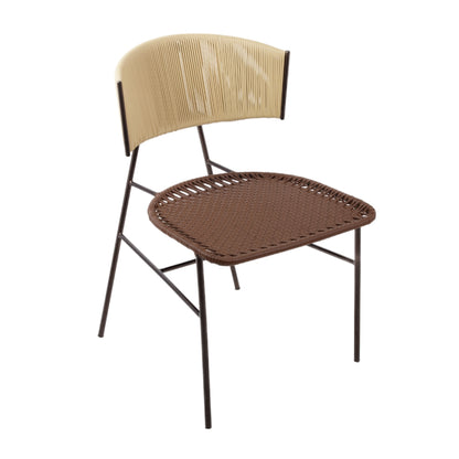 Silla De Comedor Tejida En Mimbre Moderna